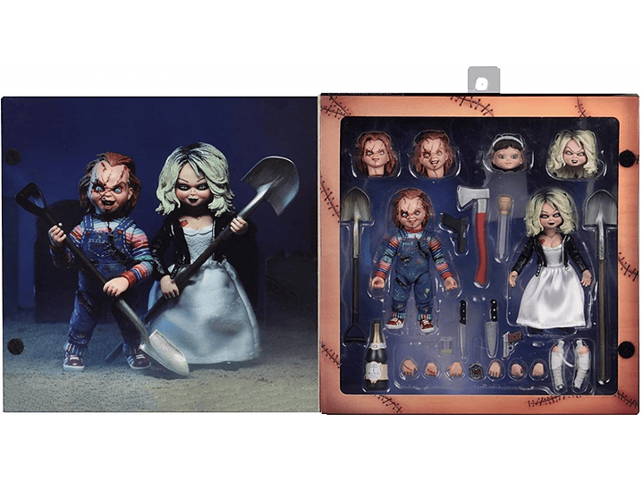 Chucky & Tiffany, Bride of Chucky - Neca 2