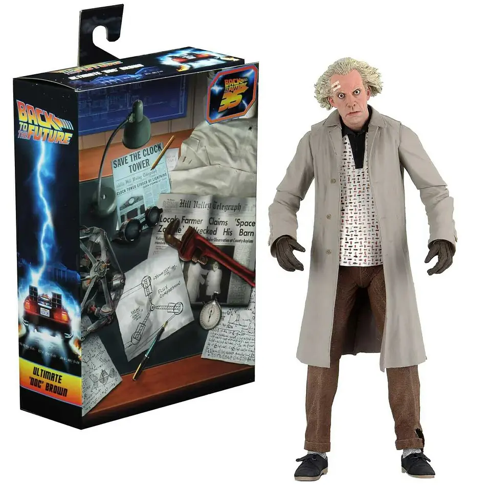 Doc Brown, Ultimate Action Figure - Neca 1