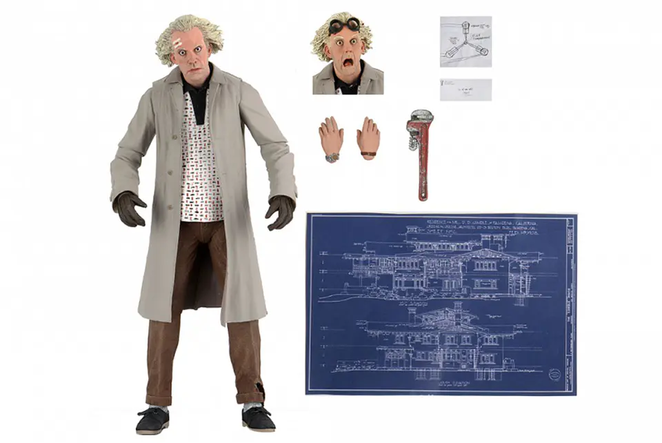 Doc Brown, Ultimate Action Figure - Neca 2