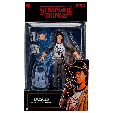 Dustin, Upside Down 20 cm - Stranger Things
