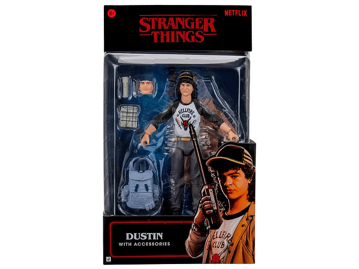 Dustin, Upside Down 20 cm - Stranger Things 1