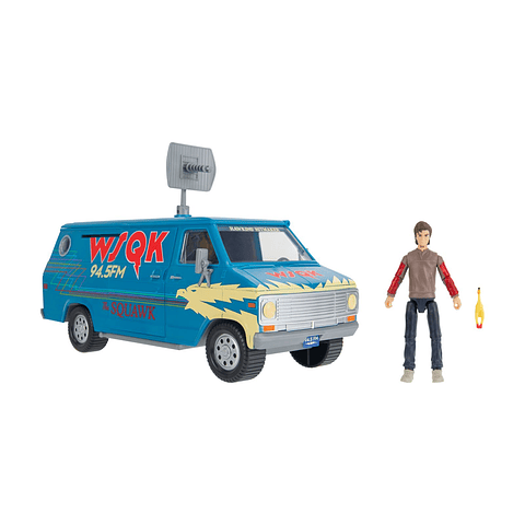 Steve Harrington con Furgón WSQK Playset - Stranger Things