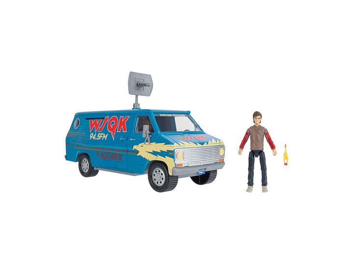 Steve Harrington con Furgón WSQK Playset - Stranger Things 2
