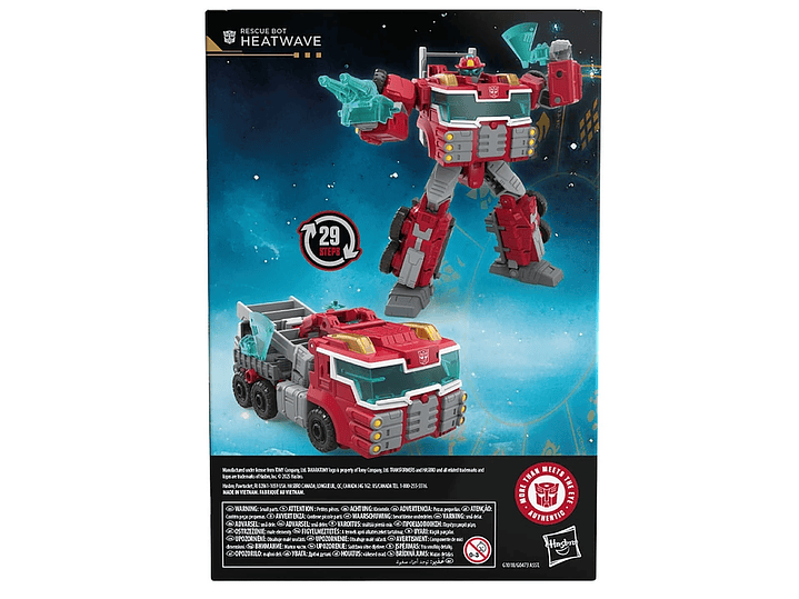 Heatwave, Rescue Bots Voyager Class - Transformers Age of the Primes 2