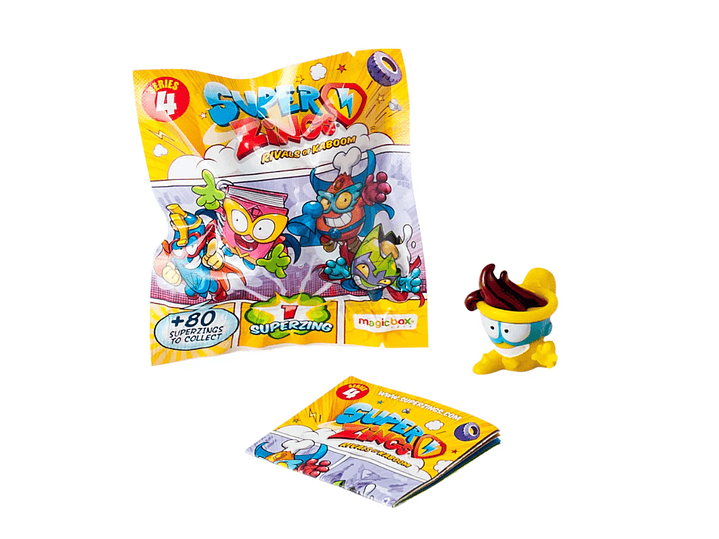 SuperZings Serie 4, One Pack caja 24 unidades 2