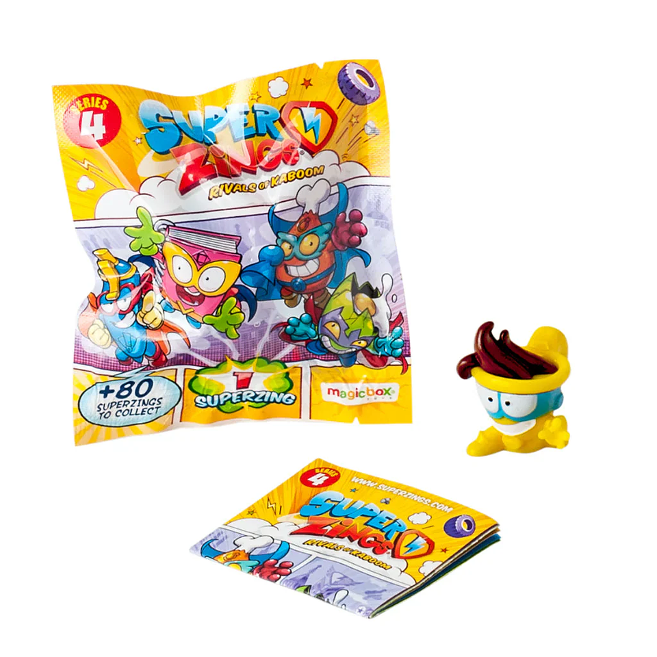 SuperZings Serie 4, One Pack caja 25 unidades 2