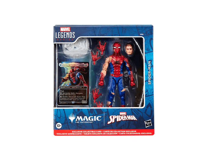 Spider-Man, Battle-Damaged - Marvel Legends Magic: The Gathering 1