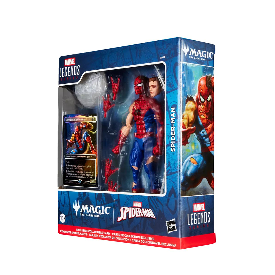 Spider-Man, Battle-Damaged - Marvel Legends Magic: The Gathering 2