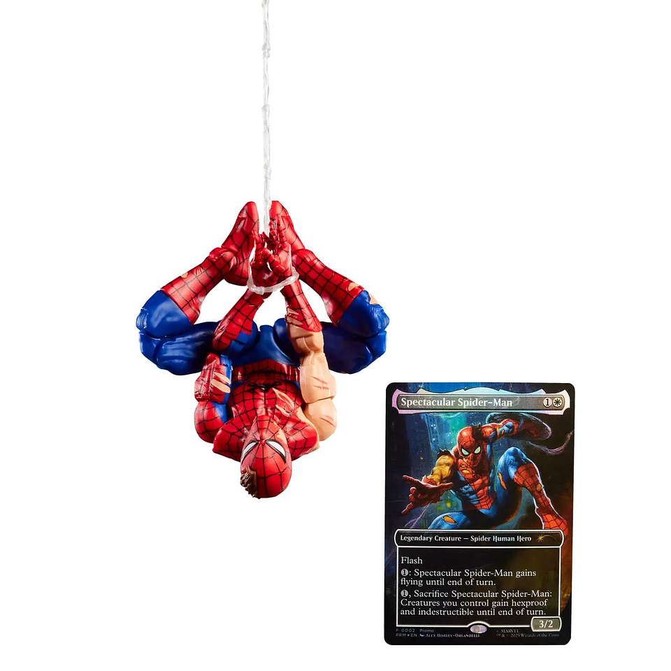 Spider-Man, Battle-Damaged - Marvel Legends Magic: The Gathering 3