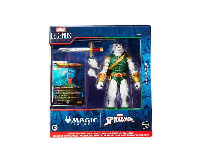 Man-Wolf, Battle-Damaged - Marvel Legends Magic: The Gathering 1