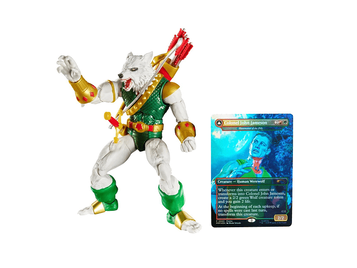 Man-Wolf, Battle-Damaged - Marvel Legends Magic: The Gathering 3