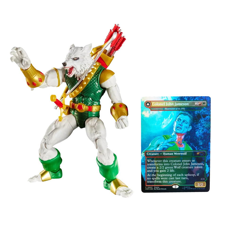 Man-Wolf, Battle-Damaged - Marvel Legends Magic: The Gathering 3