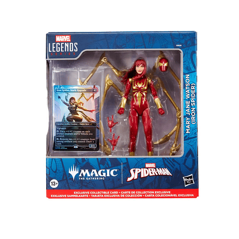 Mary Jane Watson (Iron Spider), Battle-Damaged - Marvel Legends Magic: The Gathering