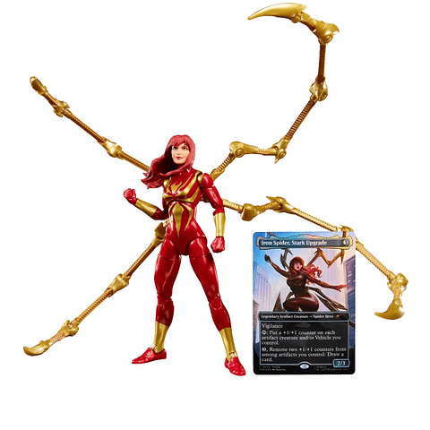 Mary Jane Watson (Iron Spider), Battle-Damaged - Marvel Legends Magic: The Gathering