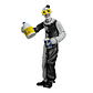 Terrifier 2, Figura Art the Clown (Costume Shop) - Miniatura 2