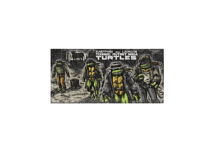 TMNT Figura 4-Pack: Gangster Turtles 7