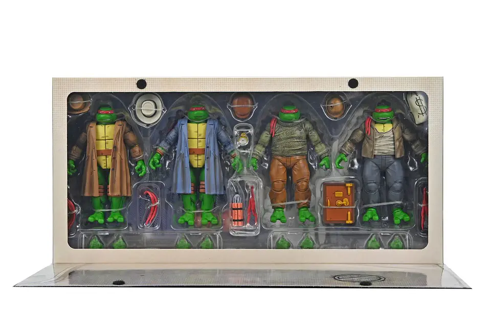 TMNT Figura 4-Pack: Gangster Turtles 7