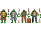 TMNT Figura 4-Pack: Gangster Turtles 7