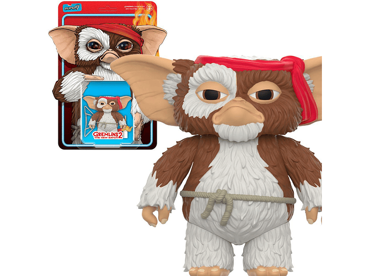 Figura Gizmo Battle Ready (ReAction Figures) - Gremlins 2: The New Batch 1