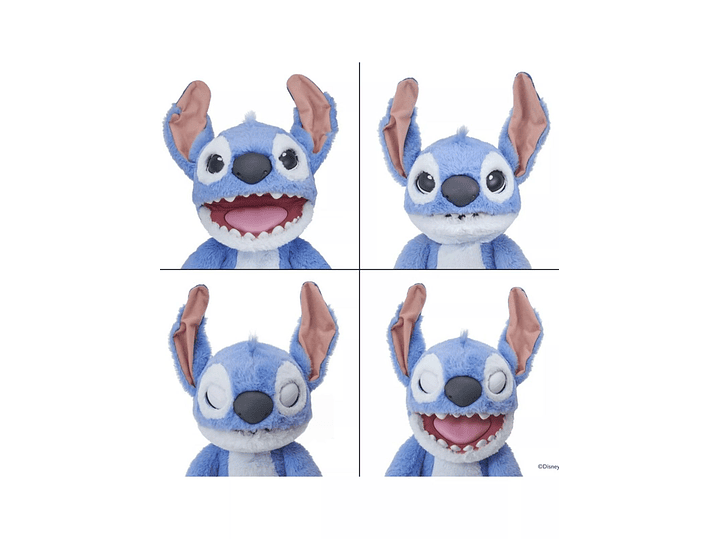 Stitch Interactivo Real FX 45 cm - Live Action 3