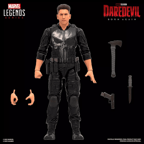 Punisher, (Daredevil: Born Again), Marvel Legends