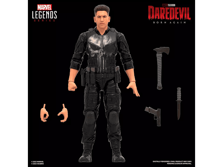 Punisher, (Daredevil: Born Again), Marvel Legends 2