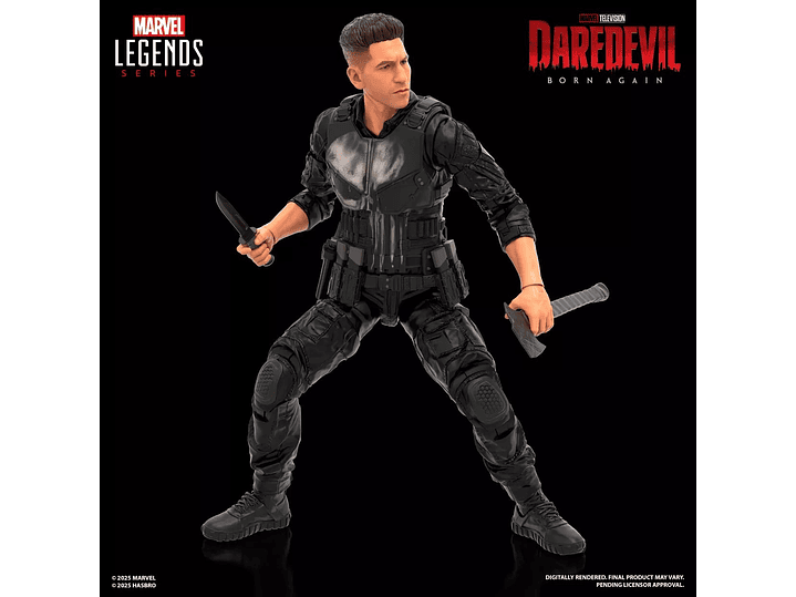 Punisher, (Daredevil: Born Again), Marvel Legends 3