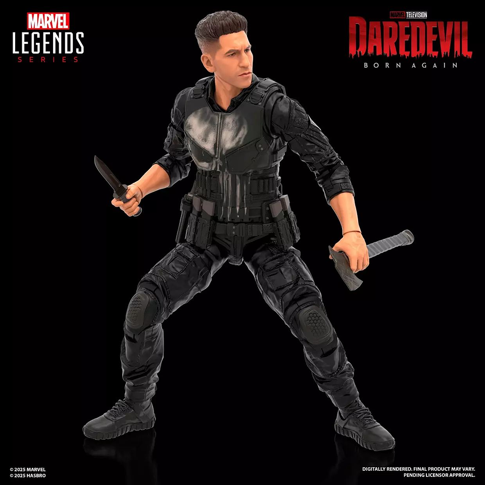 Punisher, (Daredevil: Born Again), Marvel Legends 3