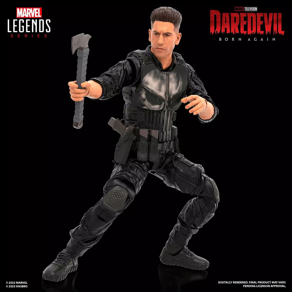 Punisher, (Daredevil: Born Again), Marvel Legends 4