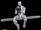 Silver Surfer, Comics-Inspired (The Silver Surfer) Marvel Legends - Miniatura 4