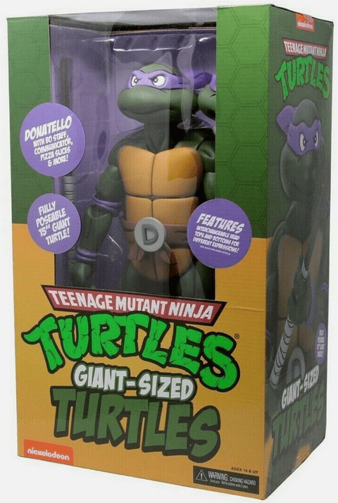 Donatello, TMNT Cartoon Giant Size Figura de acción 1/4 a gran escala