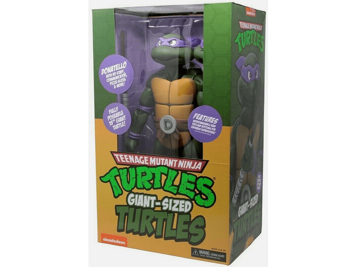 Donatello, TMNT Cartoon Giant Size Figura de acción 1/4 a gran escala 1