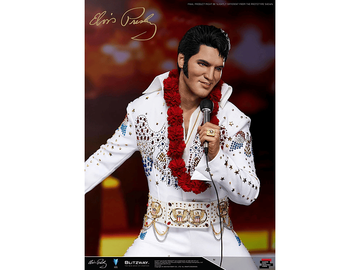 Elvis Presley, Estatua 1/4 a gran escala - Blitzway 3