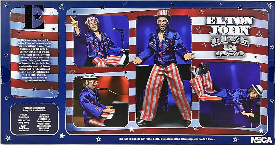 Elton John & Piano Live 1976, Figura de acción - Neca 2