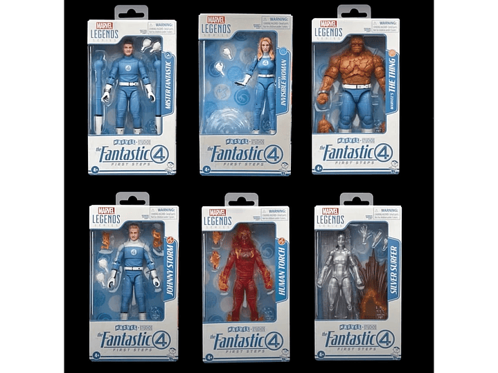 Los 4 Fantásticos, Wave completa - Marvel Legends 2