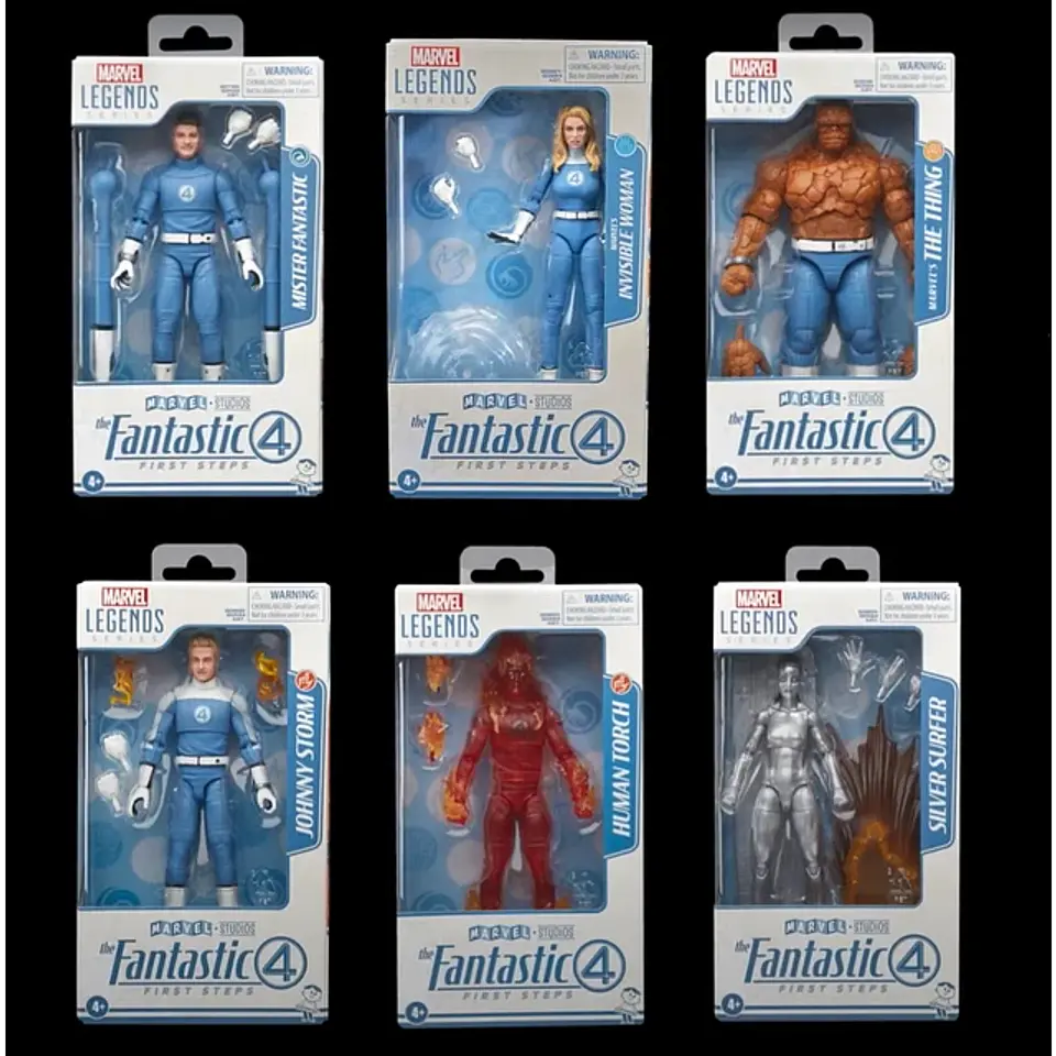 Los 4 Fantásticos, Wave completa - Marvel Legends 2