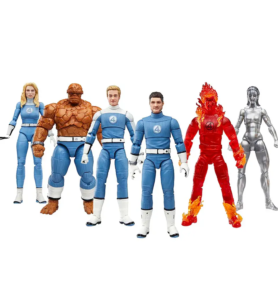 Los 4 Fantásticos, Wave completa - Marvel Legends 3