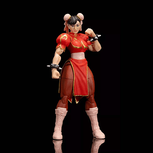 Chun-Li Red (Exclusivo) Street Fighter - Jada Toys
