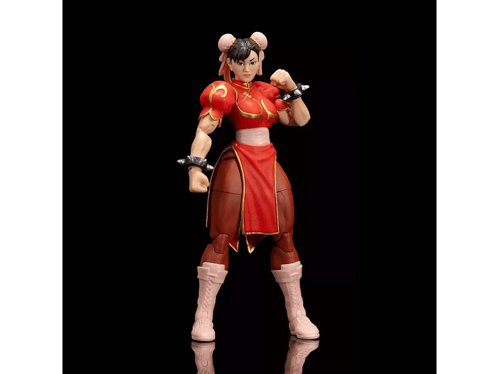 Chun-Li Red (Exclusivo) Street Fighter - Jada Toys 2
