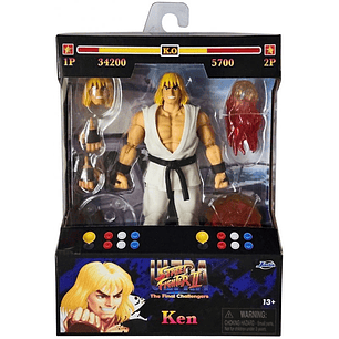 Ken (Player 2) Street Fighter II Ultra Jada Toys
