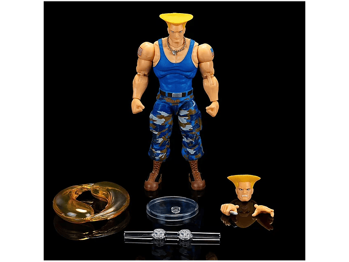 Guile Player 2 Street Fighter II Ultra - Jada Toys 2