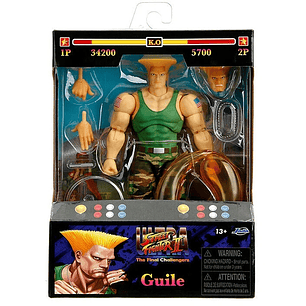 Guile, Street Fighter II Ultra - Jada Toys