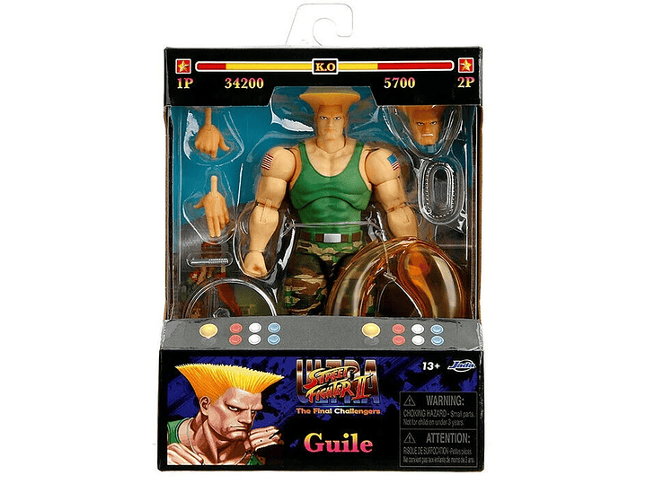 Guile, Street Fighter II Ultra - Jada Toys 1