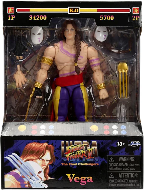 Vega, Street Fighter II Ultra - Jada Toys
