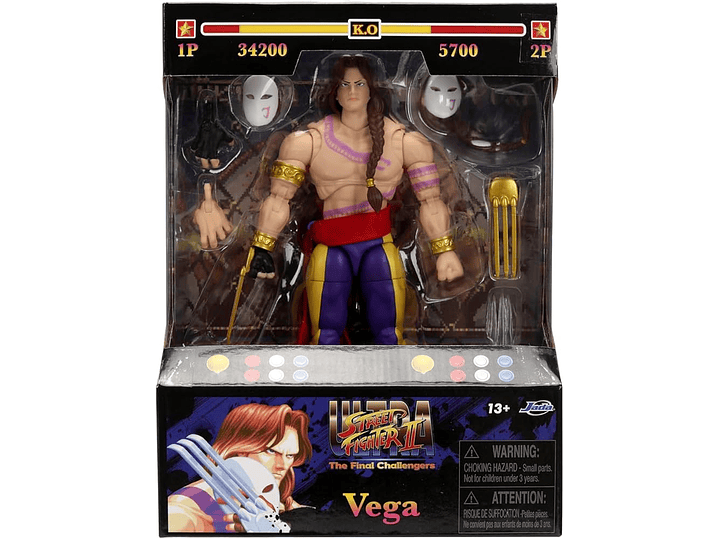 Vega, Street Fighter II Ultra - Jada Toys 1