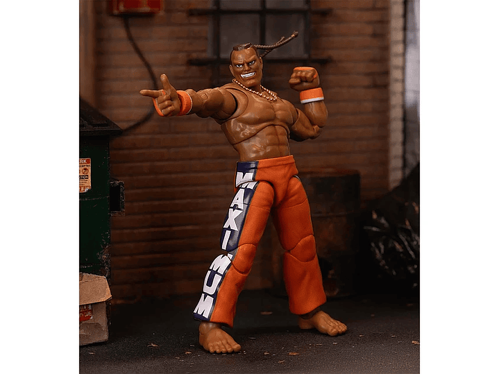 Dee Jay, Street Fighter II Ultra - Jada Toys 3