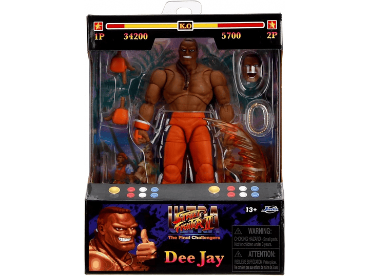 Dee Jay, Street Fighter II Ultra - Jada Toys 1