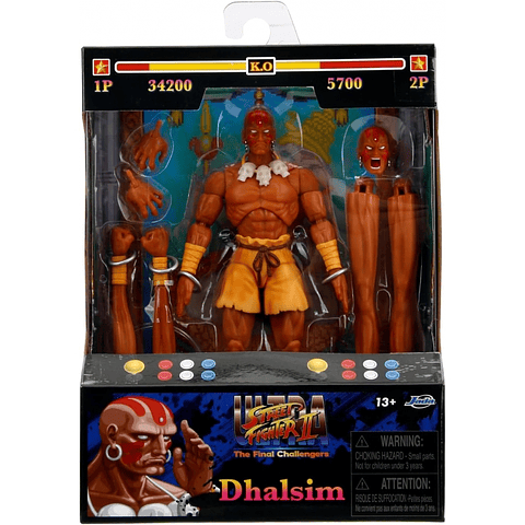 Jada Dhalsim Action Figure - Brown