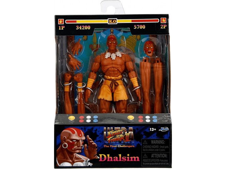 Jada Dhalsim Action Figure - Brown 1