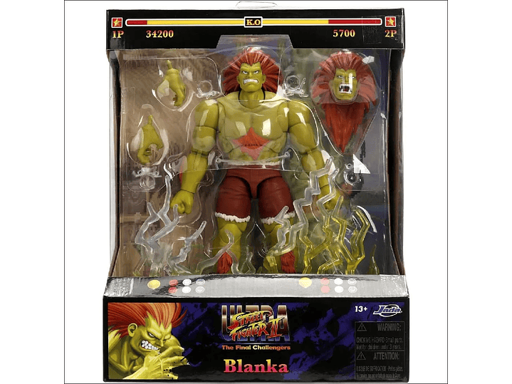 Blanka, Street Fighter II Ultra - Jada Toys 1